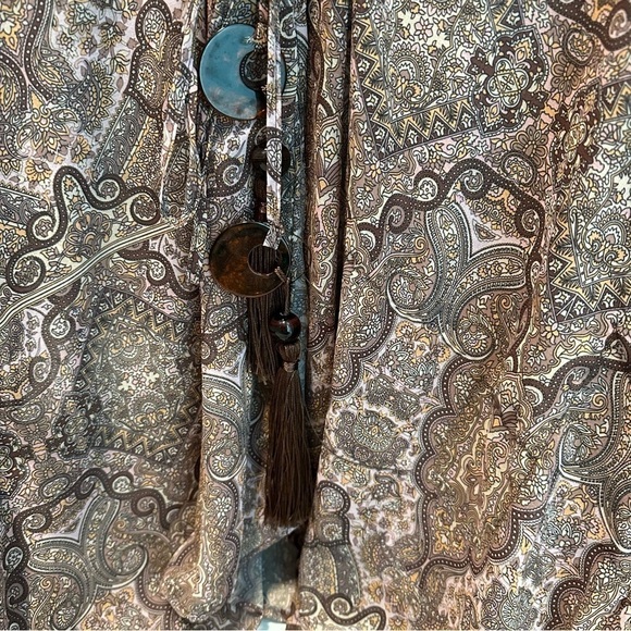 Empress Brasil Malaga Kimono India Print - Picture 5 of 9